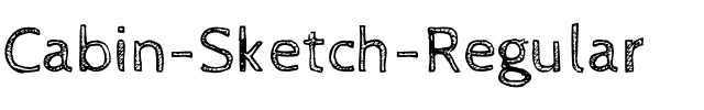 Cabin Sketch Regular.ttf