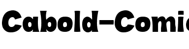 Cabold Comic Regular.otf