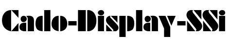Cado Display SSi Regular.ttf