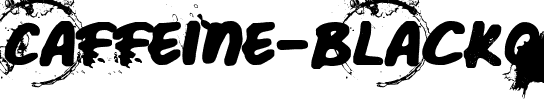 Caffeine Blackout Regular.ttf