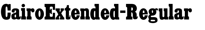 CairoExtended Regular.ttf