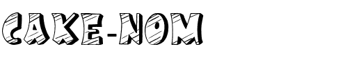 Cake Nom Normal.ttf