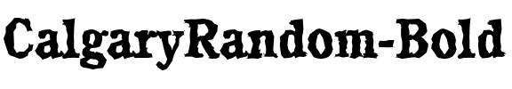 CalgaryRandom Bold.ttf