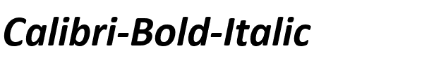 Calibri Bold Italic.ttf