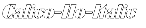 Calico Ho Italic.ttf