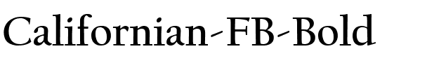 Californian FB Gras.ttf