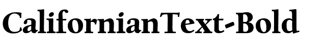 CalifornianText Bold.ttf