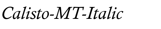 Calisto MT Italique.ttf