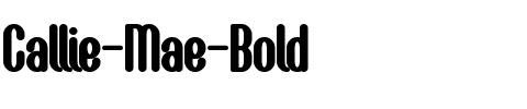 Callie-Mae Bold.ttf