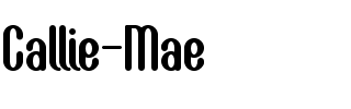Callie-Mae Regular.ttf