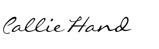 Callie Hand Regular.otf