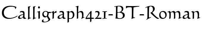 Calligraph421 BT Roman.ttf