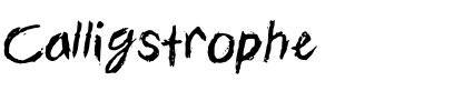 Calligstrophe Medium.ttf