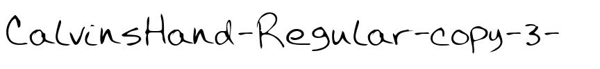 CalvinsHand Regular.ttf