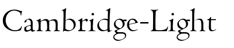 Cambridge-Light Regular.ttf
