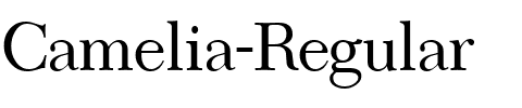 Camelia Regular.ttf