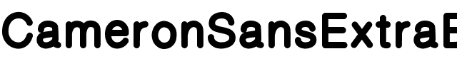 CameronSansExtraBold Bold.ttf