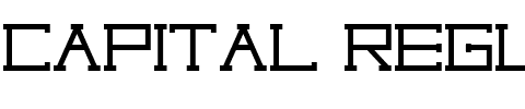 Capital regular Normal.ttf