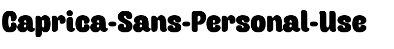Caprica Sans Personal Use Regular.ttf