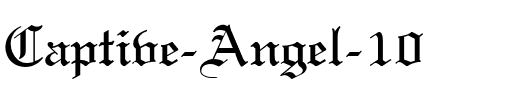 Captive Angel 10 Regular.ttf