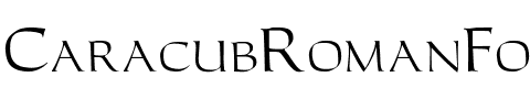 CaracubRomanFon Regular.ttf