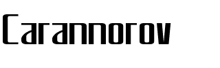 Carannorov Normal.ttf
