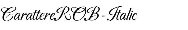 CarattereROB Italic.ttf