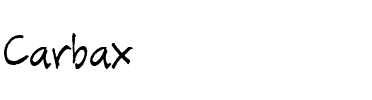 Carbax Regular.ttf