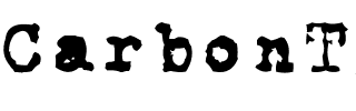 CarbonType Regular.ttf