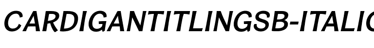 Cardigan Titling Sb Italic.ttf
