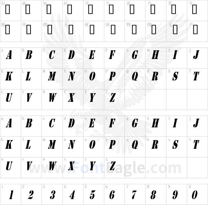 CargoCondensed-Italic