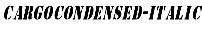 CargoCondensed Italic.ttf