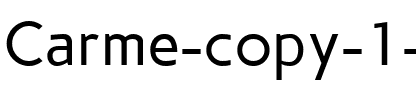 Carme Regular.ttf