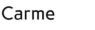 Carme Regular.ttf
