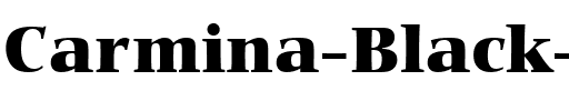 Carmina Blk BT Black.ttf