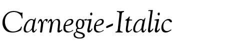 Carnegie Italic.ttf