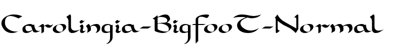 Carolingia (BigfooT)  Normal.ttf