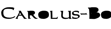 Carolus-Bold Regular.ttf