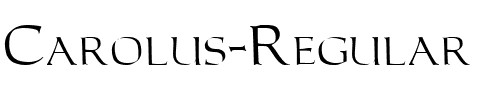 Carolus Regular.ttf