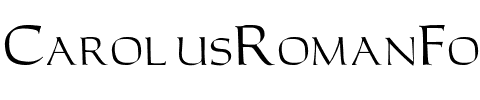 CarolusRomanFon Regular.ttf