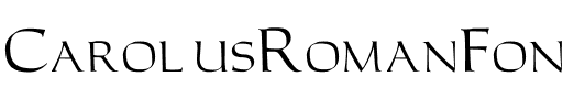 CarolusRomanFont Regular.ttf