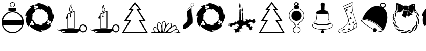 Carr Xmas Dingbats Regular.ttf