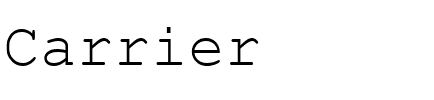 Carrier Regular.ttf
