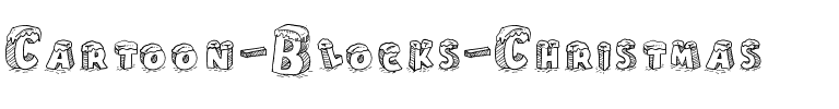 Cartoon Blocks Christmas Normal.ttf