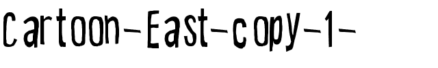 Cartoon East Normal.ttf