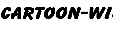Cartoon Wide Regular.ttf