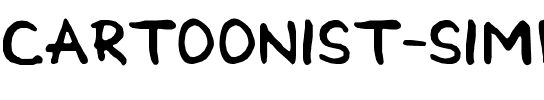 Cartoonist Simple Regular.ttf