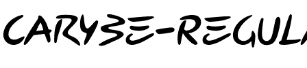 Carybe Regular.otf