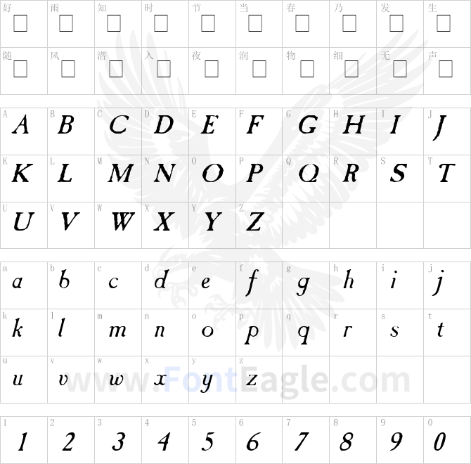 CasablancaAntique-Italic