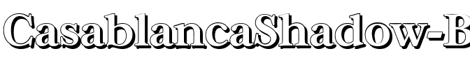 CasablancaShadow Bold.ttf